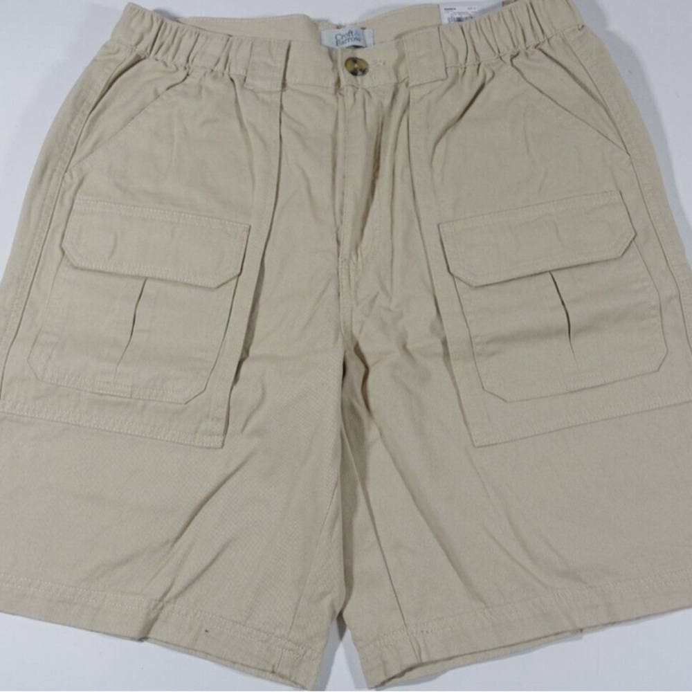 NWT Craft & Borrow Men’s Casual Tan Cargo Shorts